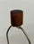 Wood Mid 20th Century Monumental Marshall Studios Martz Signed Ceramic Table Lamp With Original Walnut Finial For Sale - Image 7 of 18