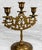 Metal Vintage Chinese Chinoiserie Brass Dragon Candlestick Candelabra - A Pair For Sale - Image 7 of 9