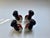 Ceramic 1970s Magnetic Glazed Ceramic Turkey Salt & Pepper Shakers - Set of 4 For Sale - Image 7 of 18