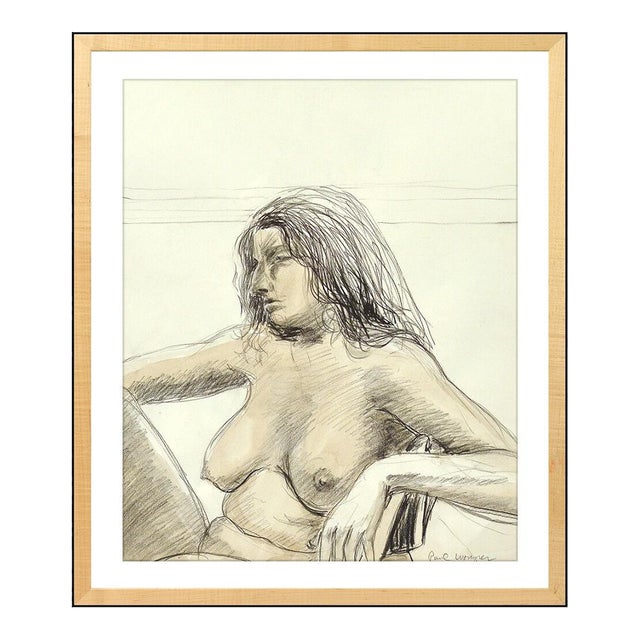 1960s Seated Nude, Paul Wonner For Sale