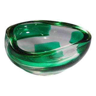 Cup Glass Bowl by Dino Martens for Aureliano Toso, 1940s For Sale