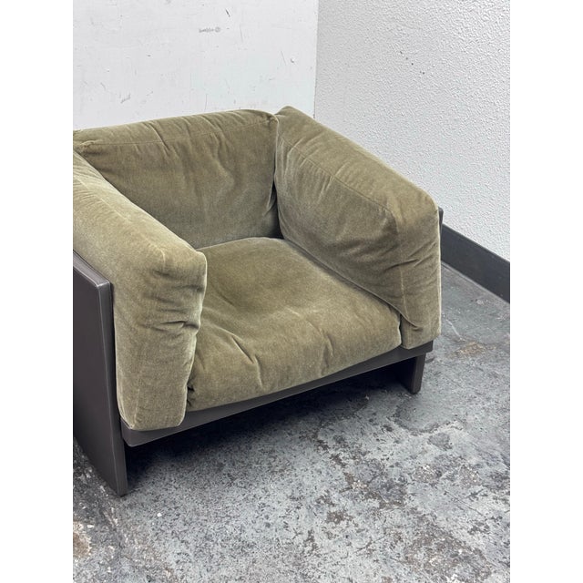 2010s Tito Agnoli for Poltrona Frau La Capanelle Club Chairs, Pair For Sale - Image 5 of 12