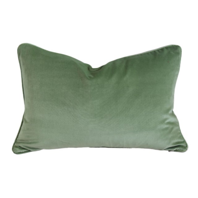 2020s Designer Mariano Fortuny Piazzetta Italian Feather/Down Pillow 22" X 15" For Sale - Image 5 of 6