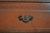 Wood Vintage Chippendale Style Orange Tooled Leather Commode Chest of Drawers Dresser For Sale - Image 7 of 10