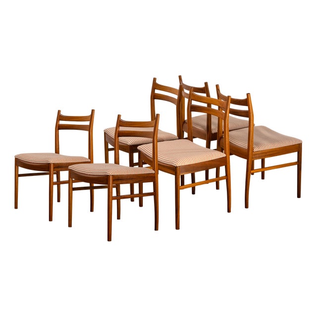 Vintage Teak Dining Chairs by A.H. McIntosh and Co for McIntosh, 1970s, Set of 6 For Sale