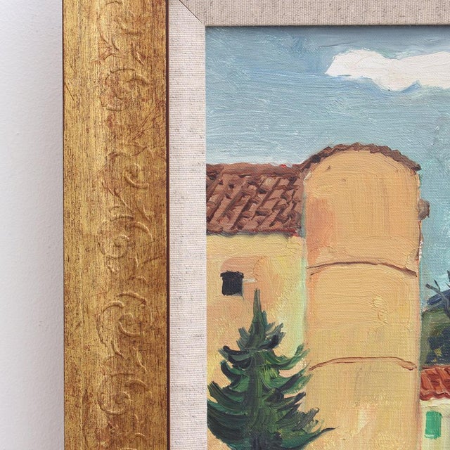 Yves Brayer, Mont Sainte-Victoire, 1960s, Oil on Canvas, Framed For Sale - Image 6 of 18