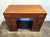 Art Deco Art Deco Mahogany Desk With Bakelite and Brass Pulls For Sale - Image 3 of 12