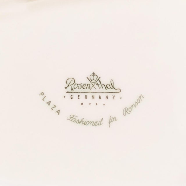 Smoking Set in Ceramic by Rosenthal, Germany, Set of 2 For Sale - Image 6 of 7