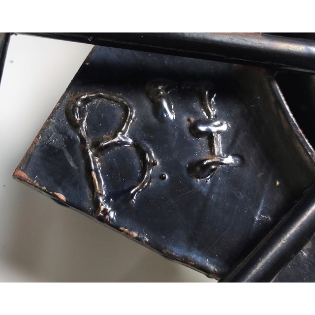 Large Vintage Danish Abstract Starburst Metal Wall Sculpture, 1980s For Sale - Image 6 of 7