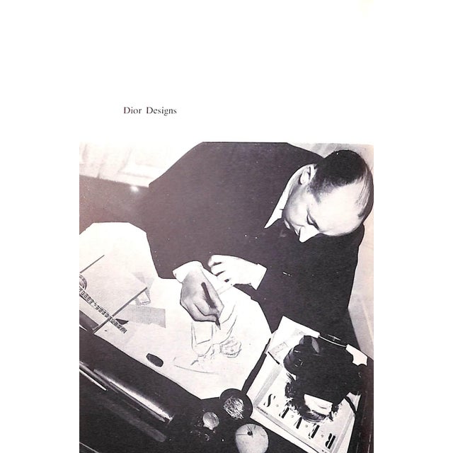 White "Talking About Fashion" 1954 Dior, Christian For Sale - Image 8 of 15