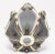 2000s Art Deco Lotus Flower Candle Holder For Sale - Image 4 of 6