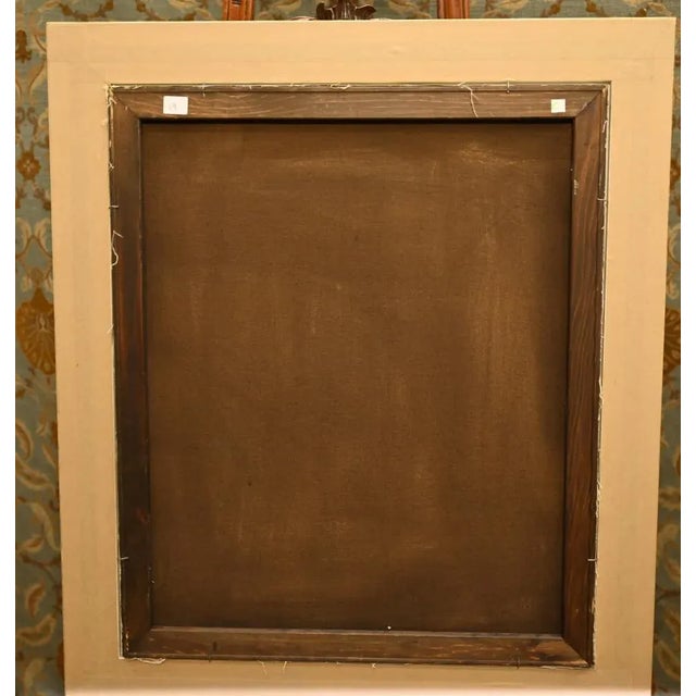 Regency Artist, Putti Trio, Oil Painting, Framed For Sale - Image 6 of 10