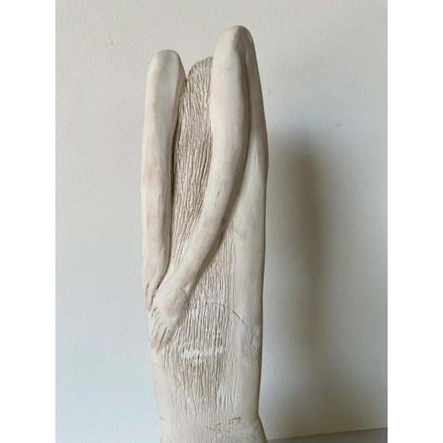 Vintage Art Female Bust Plaster - Concrete Sculpture/Sold For Sale In Miami - Image 6 of 12
