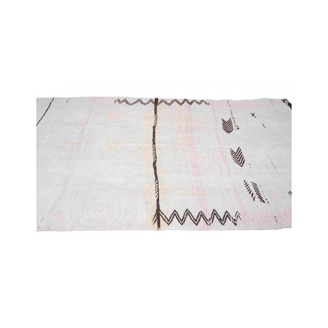 Decorative Vintage Turkish Hemp Kilim Rug - 5`0" X 10`8" For Sale In Los Angeles - Image 6 of 6