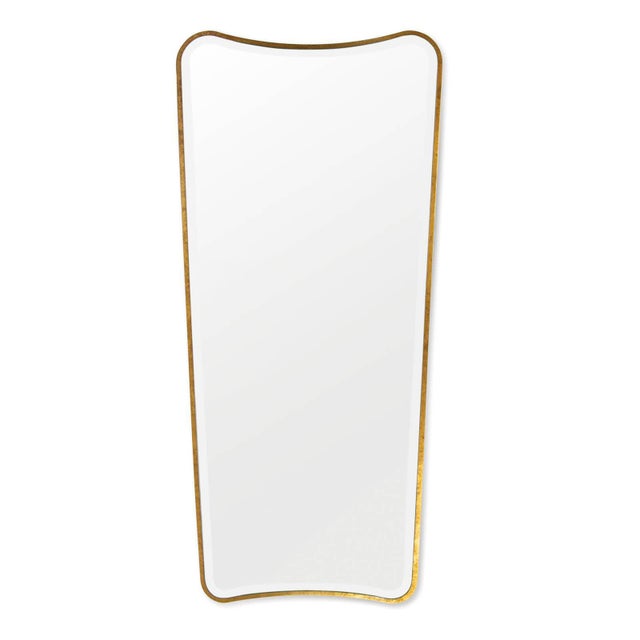 Wood Regina Andrew Sonnet Dressing Room Mirror, Gold Leaf For Sale - Image 7 of 7