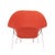 Metal Eero Saarinen for Knoll Mid Century Womb Chair With Ottoman For Sale - Image 7 of 11