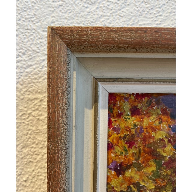 Edouard Baud, Promenade D'automne, 1914, Oil on Cardboard, Framed For Sale - Image 7 of 11