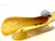 1960s Vintage Mid-Century Sculptural Cow Horn Cigar Ashtray & Rest For Sale - Image 5 of 10