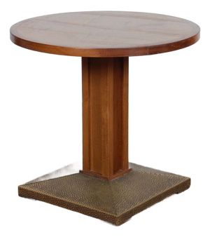 20th Century Side Table in Wood and Metal