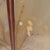 For your consideration, a vintage Japanese four-panel folding floor screen featuring real embedded natural elements. It...