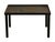 Cast iron coffee table with decorative leave motif. No glass included. Great for a restoration project. The dimensions are...