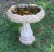 Mid-Century Modern Vintage Concrete Birdbath For Sale - Image 3 of 10