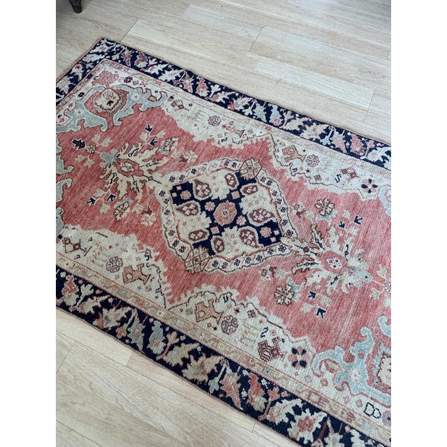 1920s, Handmade Antique Turkish Anatolian Rug 3.7' X 6.4' For Sale - Image 4 of 6
