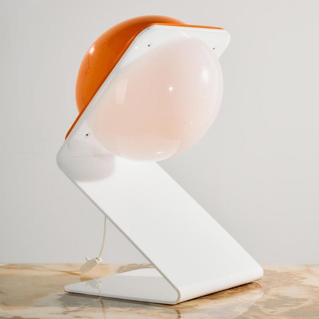 Vintage Table Lamp from Guzzini, 1970s For Sale - Image 12 of 12