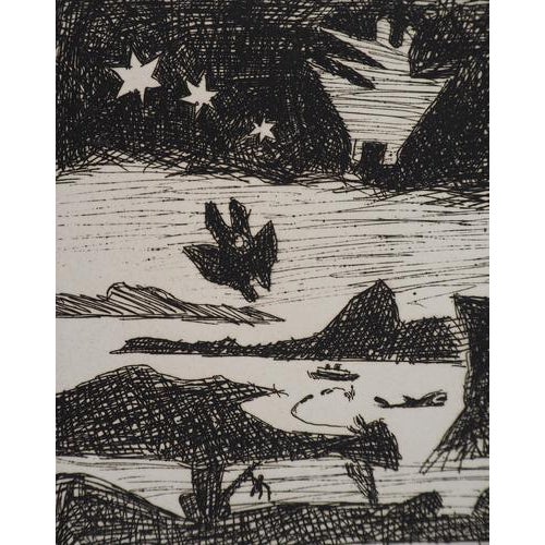 Aimé Montandon, Rio at Night, Etching For Sale - Image 7 of 8