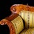 Biedermeier Swedish Carved Sofa in Quilted Golden Birch, 1890s For Sale - Image 5 of 6