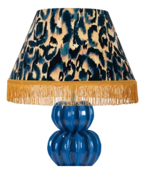 Mind the Gap Blu Selvaggio Lampshade, Small