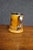 Antique-Style Yellow Ceramic Tankard With Illustrated Drinking Verse and Silver-Tone Handle For Sale - Image 9 of 13