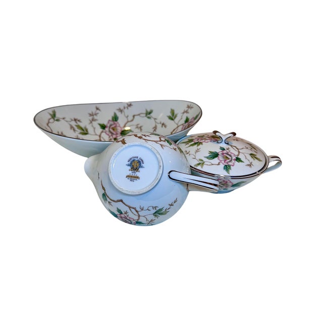 1950s 1950s Noritake "Chatham" Porcelain Dinner Service & Serving Suite for Ten (54 Pcs) For Sale - Image 5 of 5