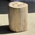 Oval White Petrified Wood Side Table, 1980s For Sale - Image 17 of 18