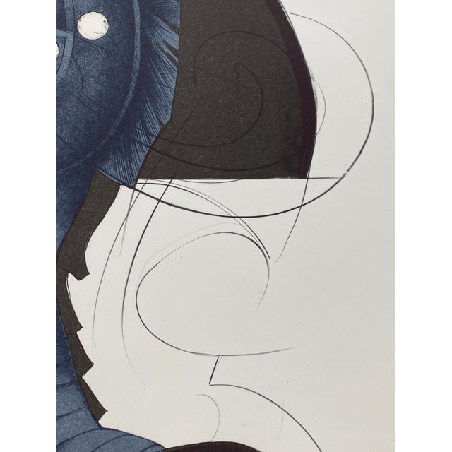 Eberhard Eggers, Eva mit Birne, 1980, Color Lithograph, Framed For Sale - Image 8 of 11