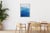 Blue 2026, Minimalist Abstract Landscape, Blue Mountains, Handmade Cyanotype Monotype on Watercolor Paper by Kind of Cyan For Sale - Image 8 of 8
