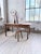 Farmhouse Table with Tapered Cherrywood Legs, 1950s For Sale - Image 3 of 18