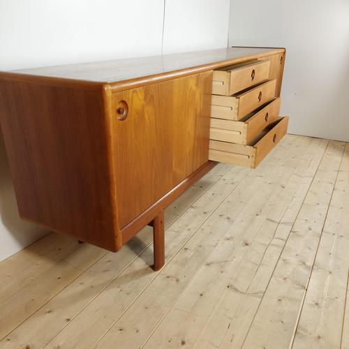 Mid-Century Modern Teak Sideboard by H.W. Klein for Bramin, 1960s For Sale - Image 4 of 10
