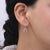 Gemstone 1.88 cts Natural pink sapphire and 0.44 cts diamond earrings in 18k gold For Sale - Image 7 of 18