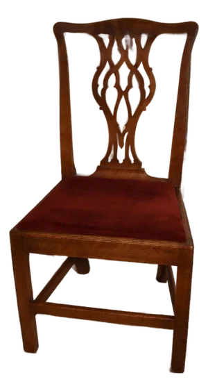 18th Century English Mahogany Chippendale Type Side Chair