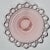 1930s Vintage Large Depression Glass Platter in Open Work Pink by Lancaster For Sale - Image 5 of 11