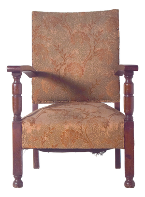 Portuguese Low Armchair, 1890s