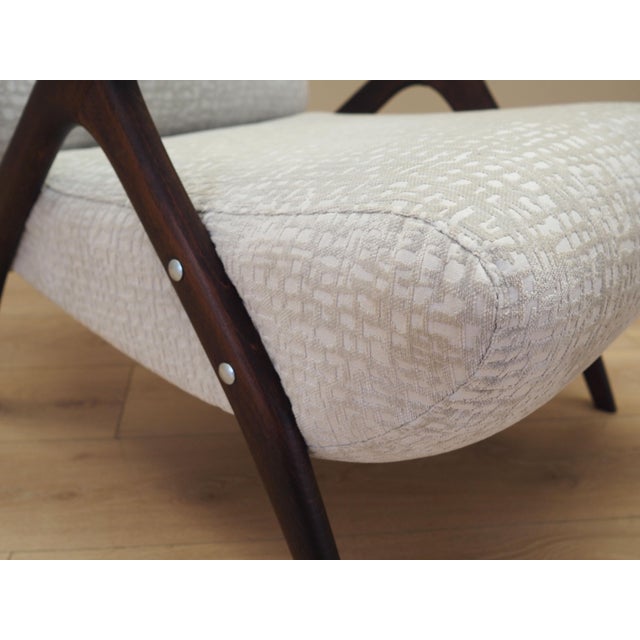 Beech Armchair, Italy, 1970s For Sale - Image 12 of 18