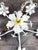 Early 20th Century Early 20th Century White 4-Light Tole Chandelier For Sale - Image 5 of 6