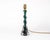 Vintage Swedish Emerald Green Twisted Glass Table Lamp by Flygsfors, 1960s For Sale - Image 4 of 4