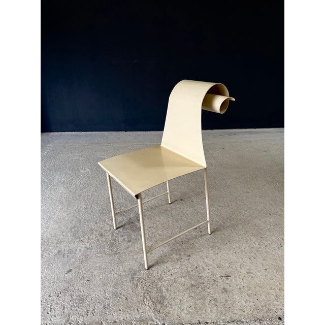 Vintage French Metal Swirl Back Garden Chairs, 1960s, Set of 4 For Sale - Image 11 of 18