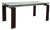 Stilt Glass Dining Table from Desalto For Sale