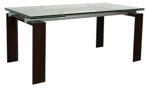 Stilt Glass Dining Table from Desalto