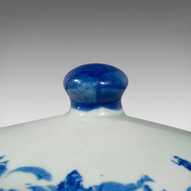 1900s Antique Victorian English Ceramic Cheese Keeper For Sale - Image 9 of 11