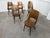 Frosted Brown Chairs from Baumann, 1960s, Set of 6 For Sale - Image 3 of 8